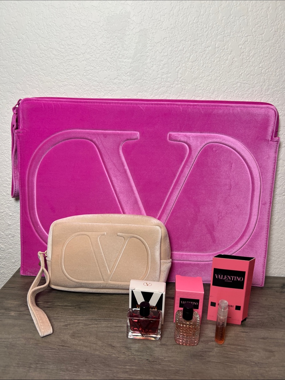 Valentino Vendetta, Born in Roma & Intense, Velour Laptop Sleeve & Case